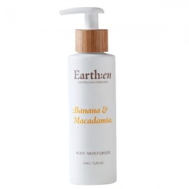 Earth:en Body moisturiser, Banana & Macadamia | 140g